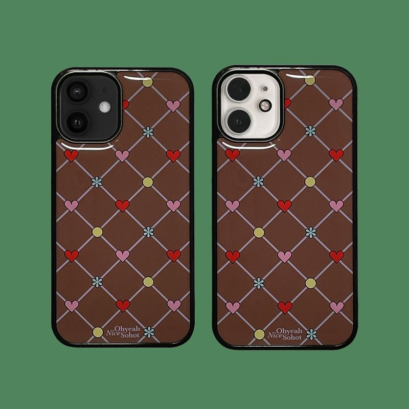 Ohyeah Nice Sohot（オナッソ）の「スイートブラウンエポキシフォンケース（スマホグッズ/小物）」