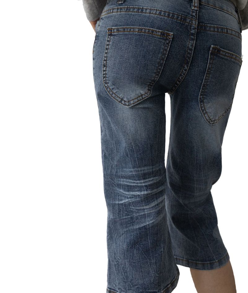Ebe Low-Rise Capri Denim
