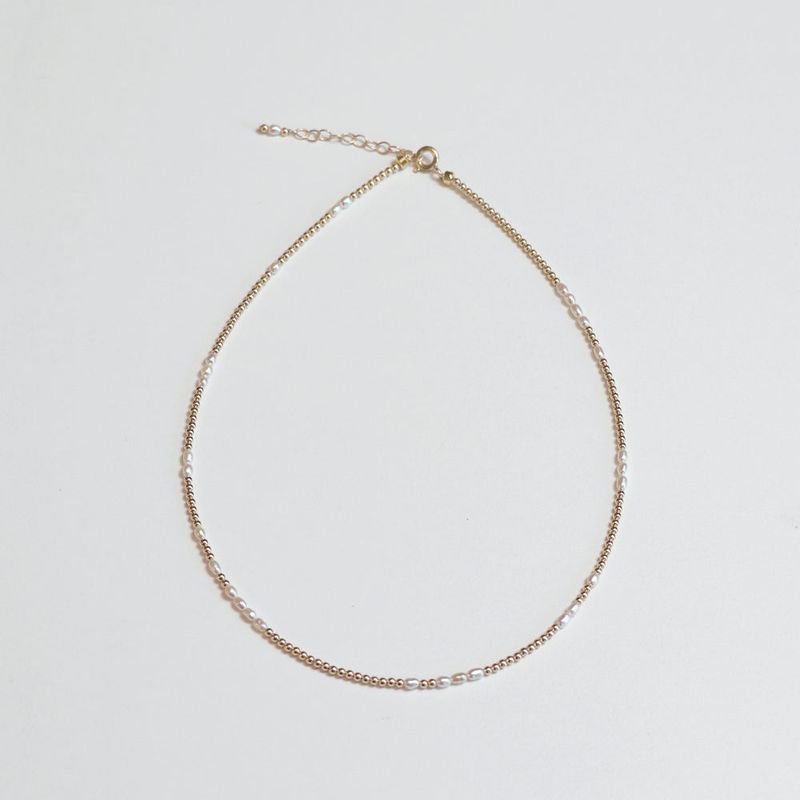 14K goldfilled mif necklace