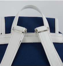 Nostalgia Canvas Backpack Navy