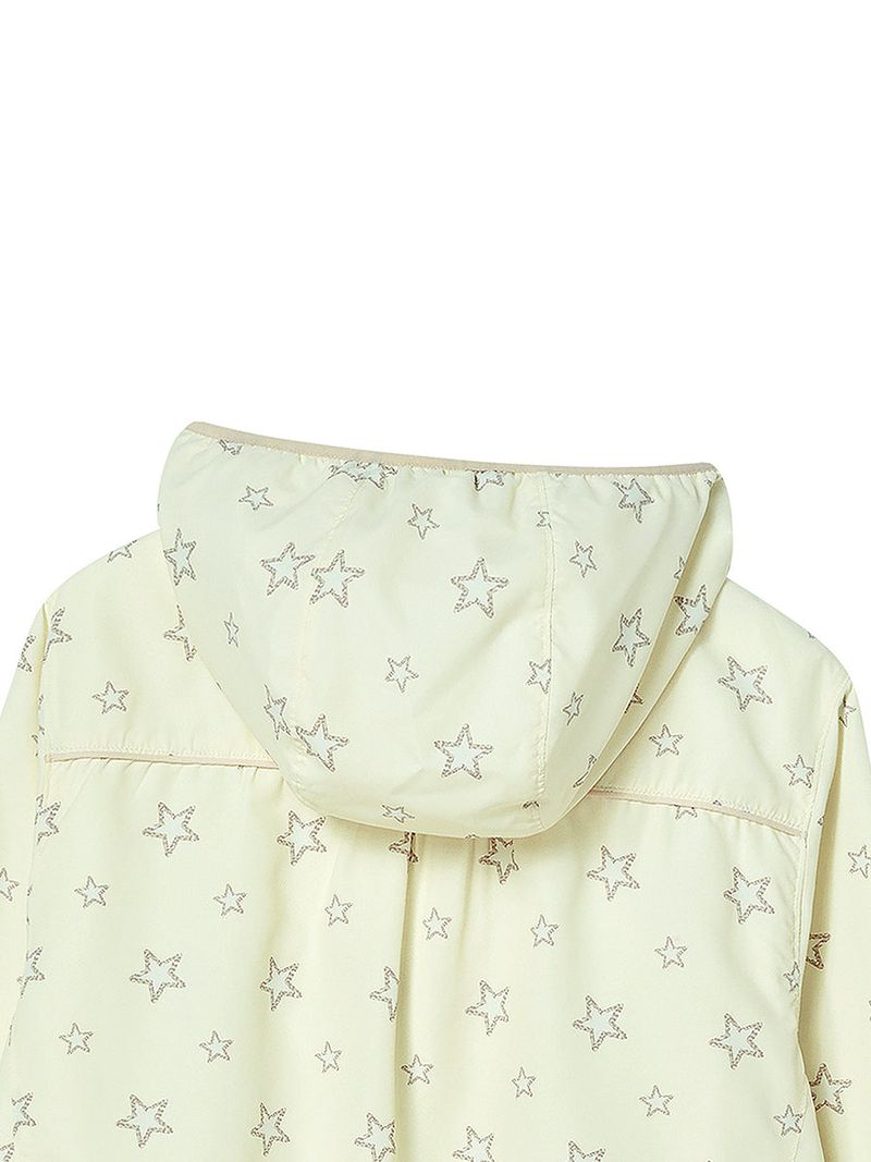 SHIRRING WINDBREAKER YELLOW