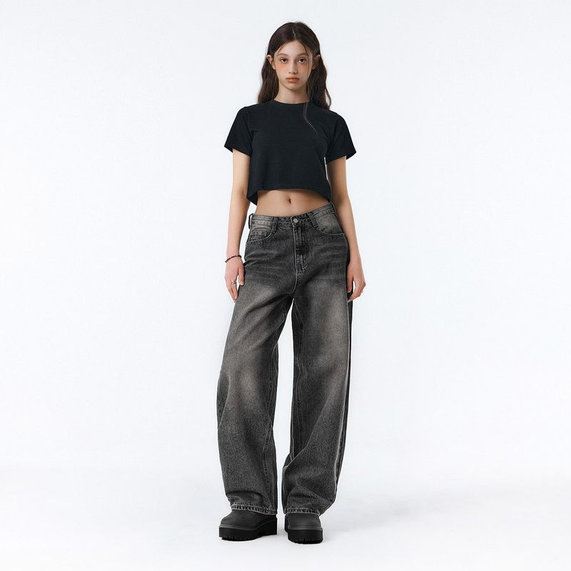 RANDOMOFF（ランダムオフ）の「BTB : ブリーズウォッシングジーンズ [ASH CHARCOAL] [UNISEX]（パンツ）」