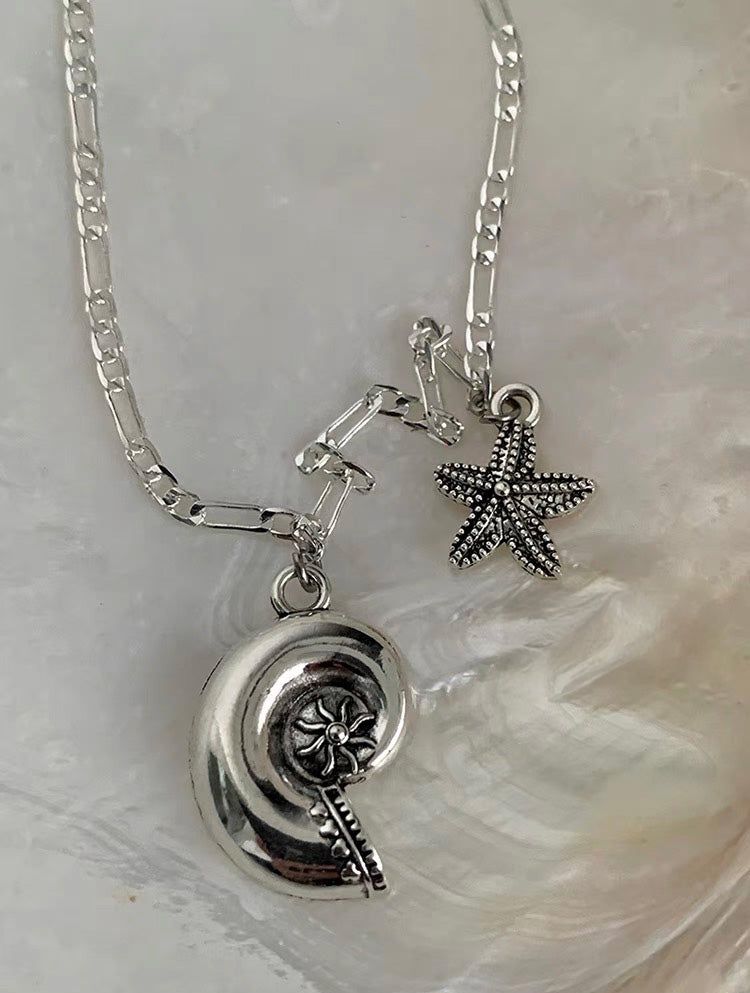 Summer sea symbol necklace