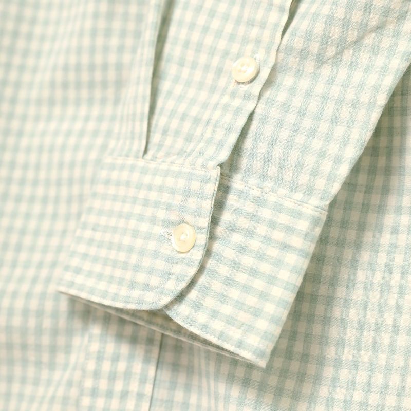 PARAGRAPH CHECK WORK SHIRT - MINT