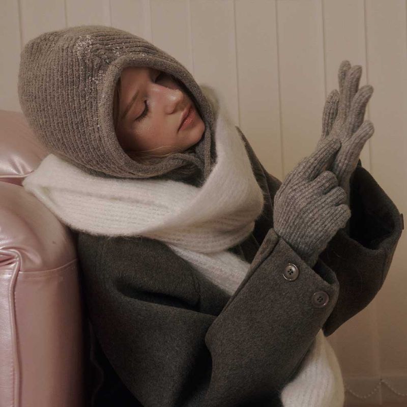 2Way Knit Gloves - 3Color