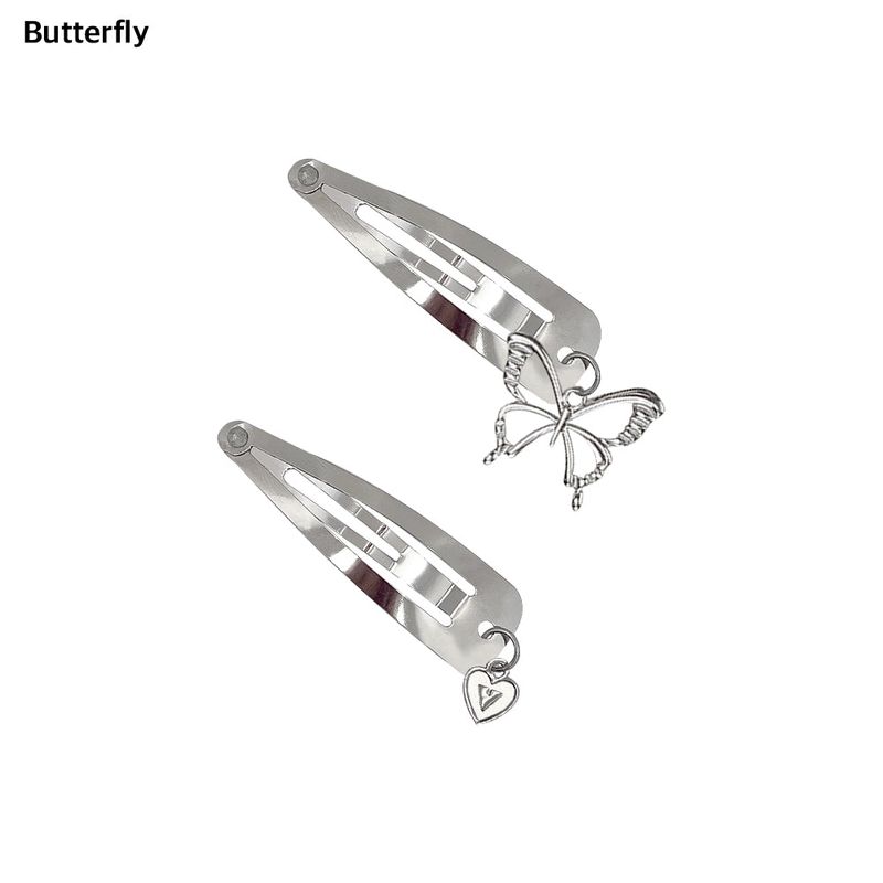[SET] Cutie Logo Heart Clip Pins