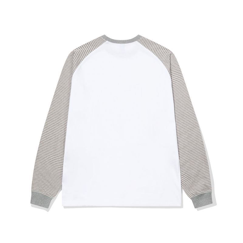 YURINA Raglan LS-T [White]