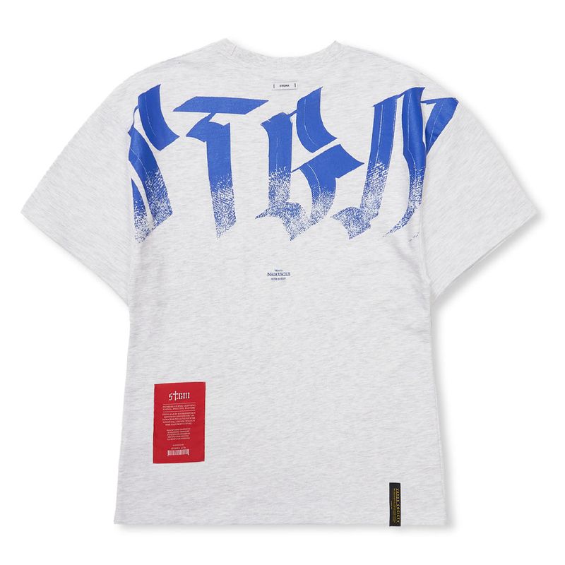 Bold Back Semi-oversized T-shirts Black / White
