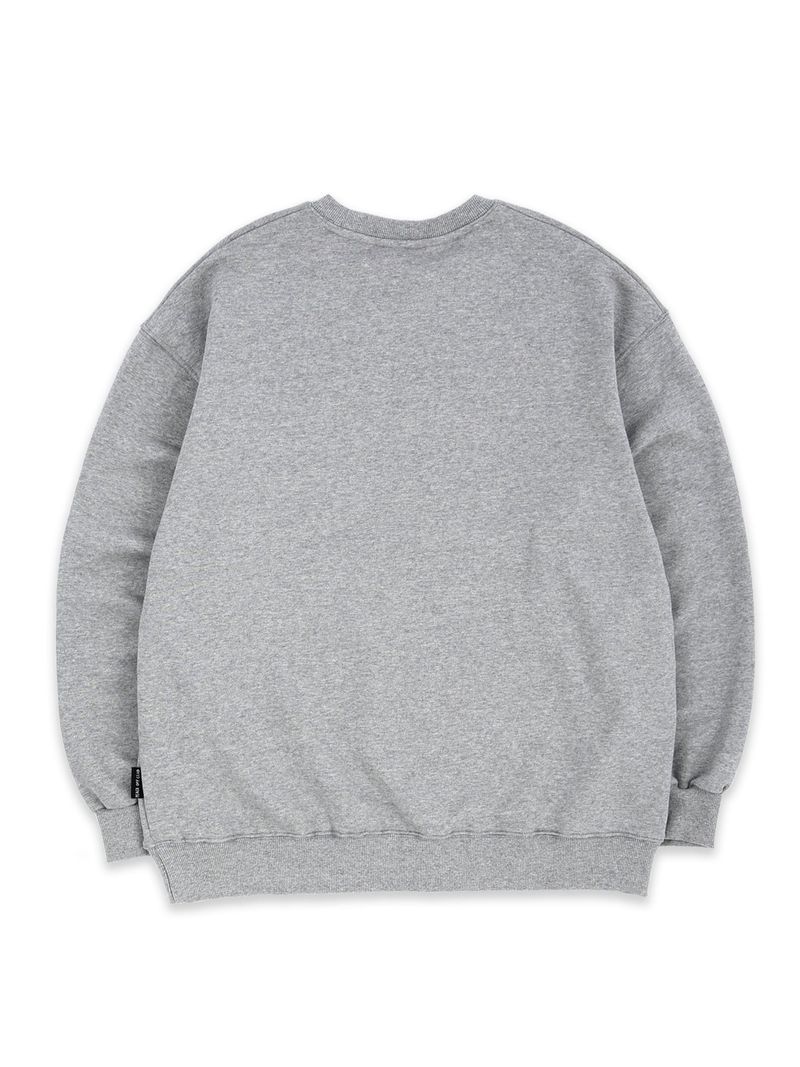 Basic_Logo Sweatshirt GREY