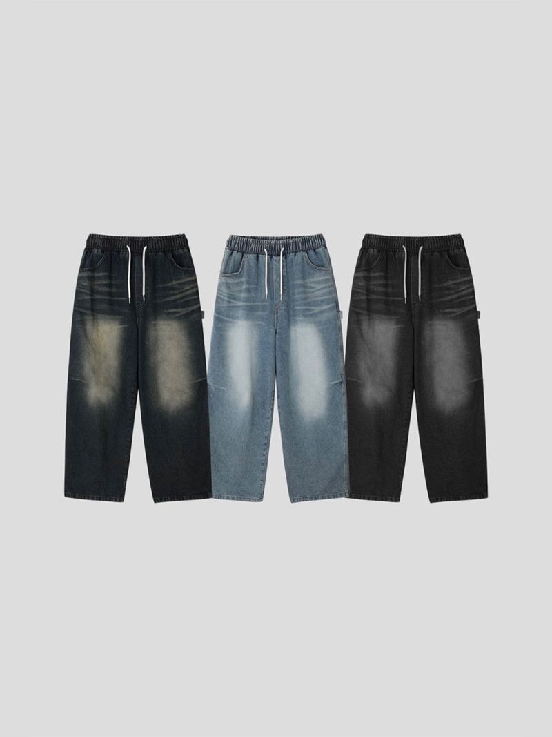 Mile Wash Carpenter Banded Denim