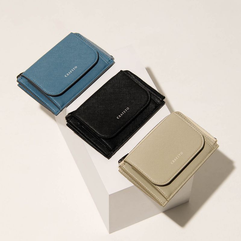 Mushroom Leather Fragment Case w/ Flap