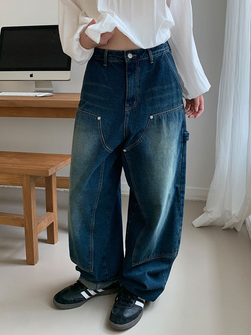 DOUBLE KNEE CARPENTER JEANS (2C)