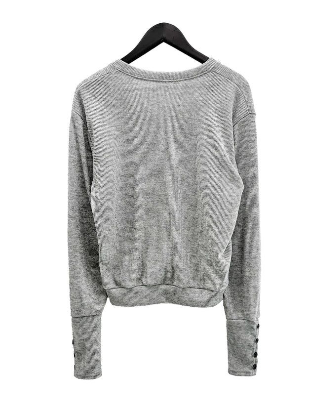 Zven Button V-Neck Knit