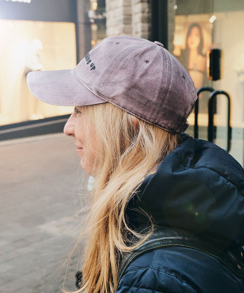 MESSAGE STRAPBACK DIRTY -DIRTY PURPLE-