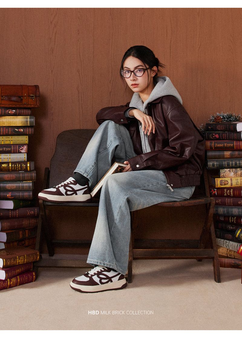 HBD High Up Preppy Sneakers 