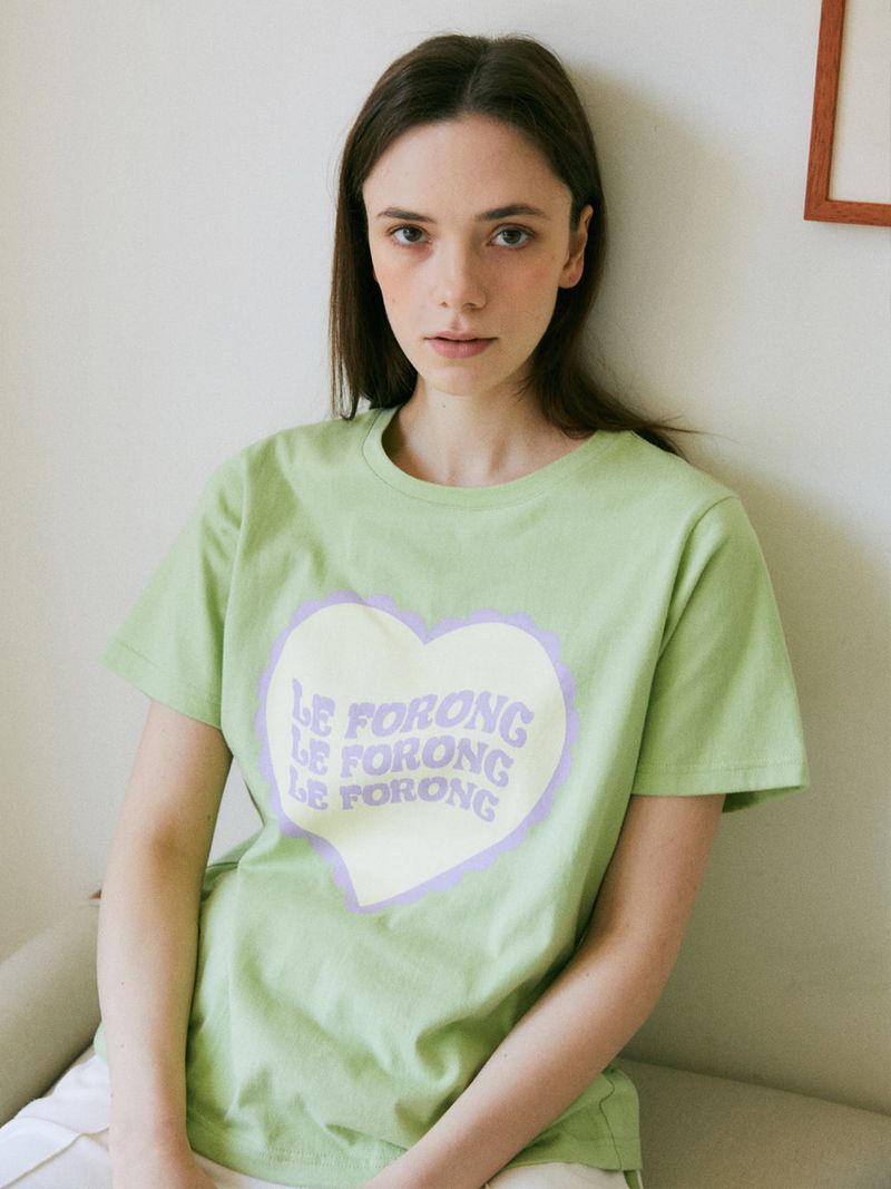 The Summer Romance T-shirt (Lime)