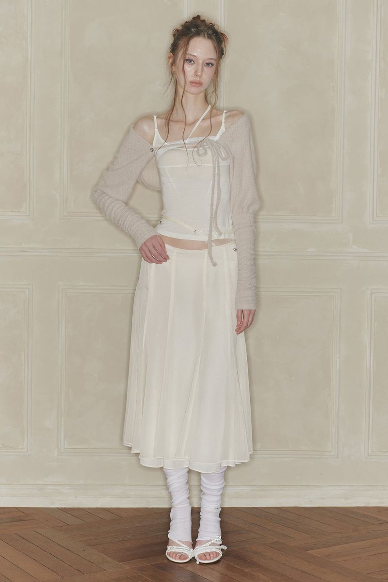 MOONFLOWER SKIRT cream