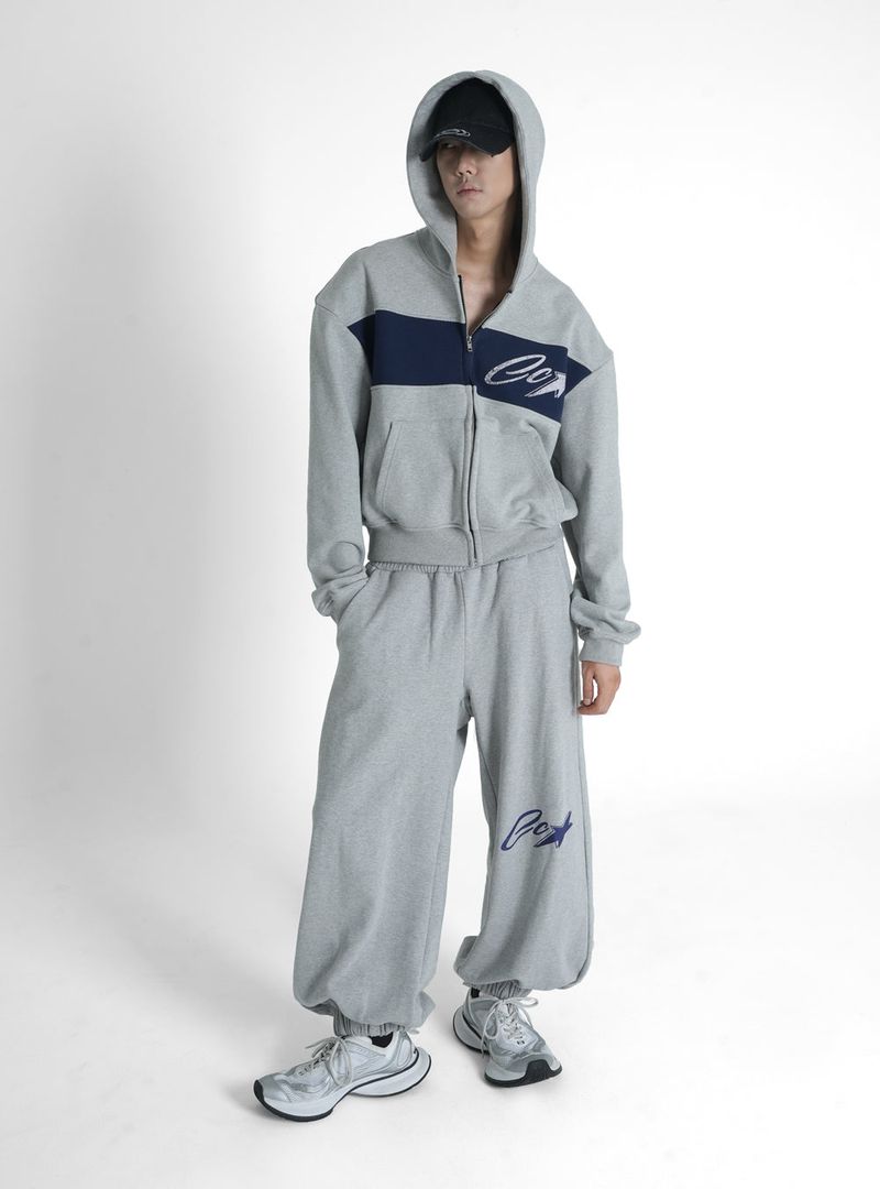 STAR LOGO JOGGER PANTS GREY
