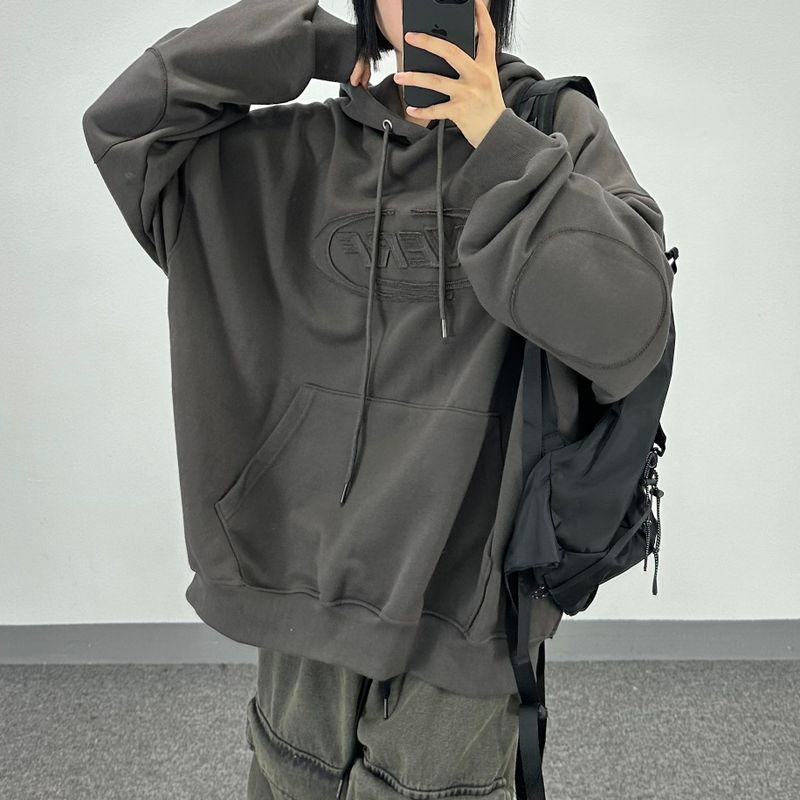 PEARCLAN（ペアクラン）の「elbow patch hoodie（Tops）」