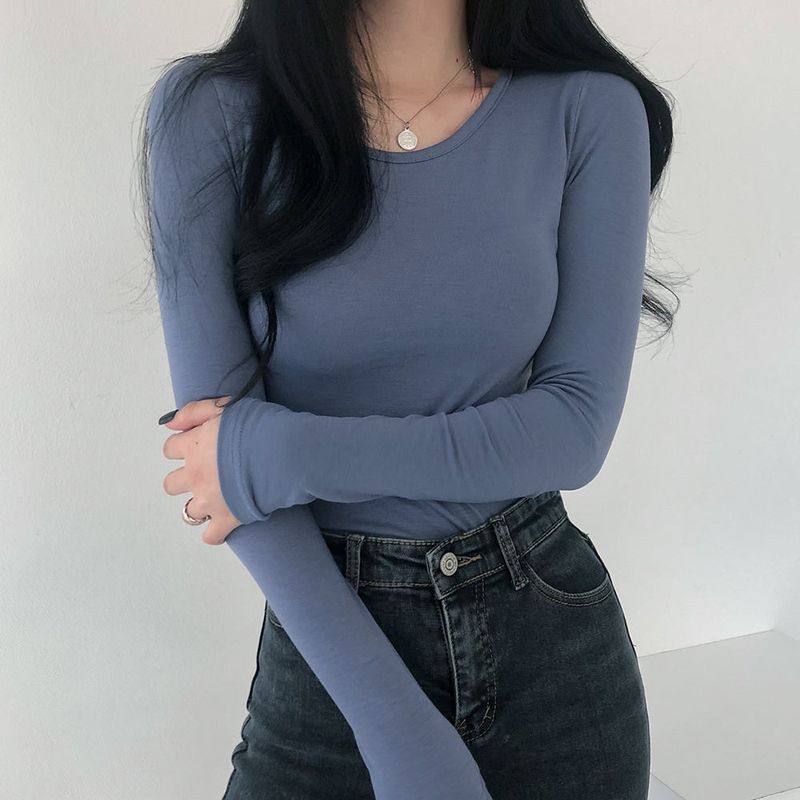 フリースドスクープネックトップ