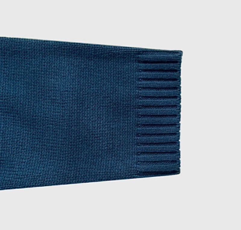 MOCA ROUND BUTTON KNIT(6COLOR)