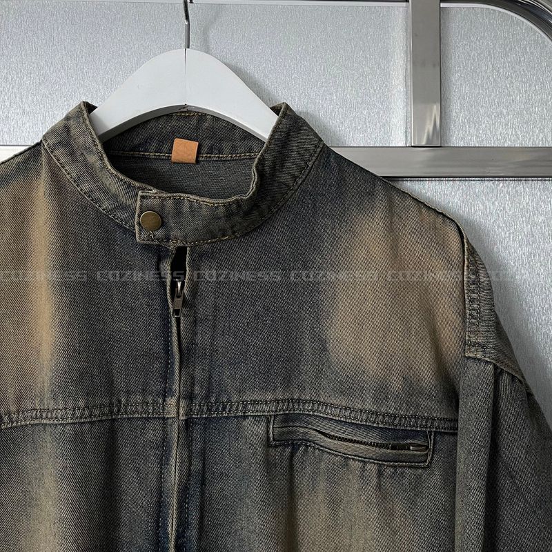Vintage Blue Denim Jacket (DP779638608734)