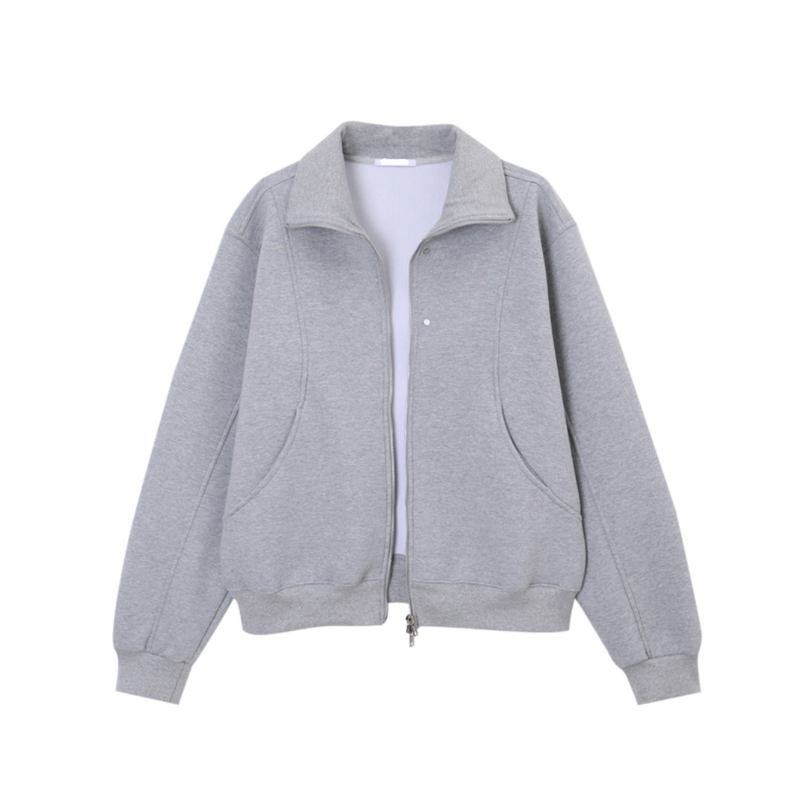 ONE-RIVET CURVED ZIP
