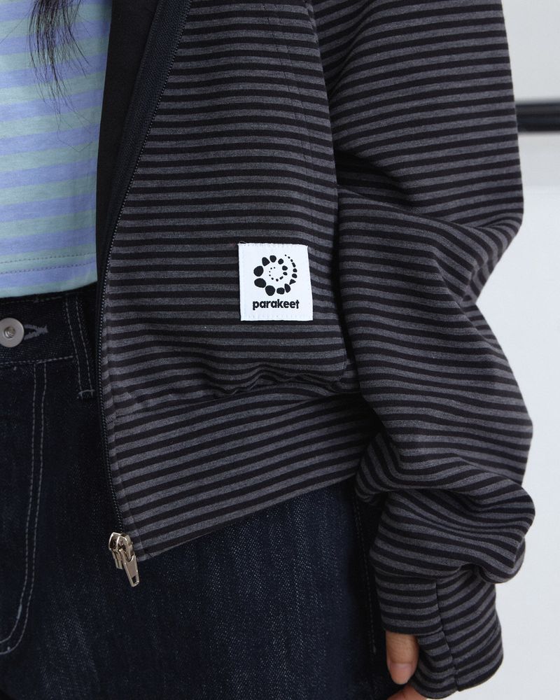 Drift Zip-Up Hoodie (Black)