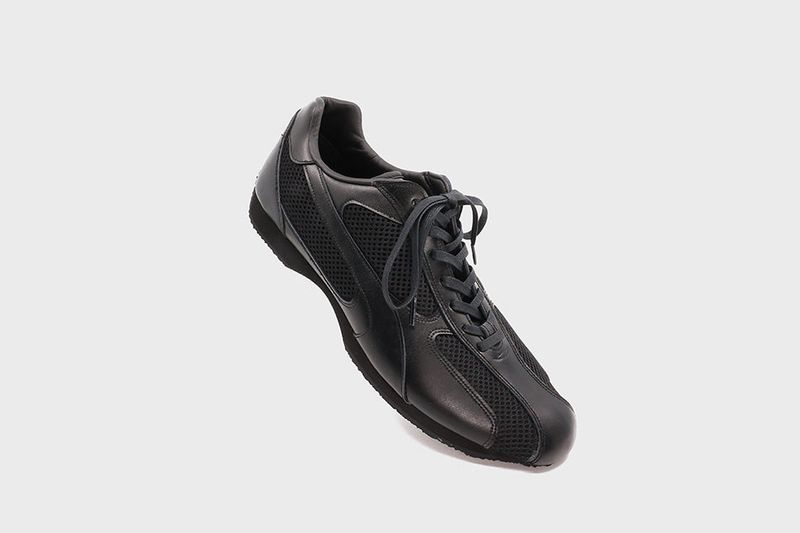[Lab Series] Spider Leather Sneakers Black