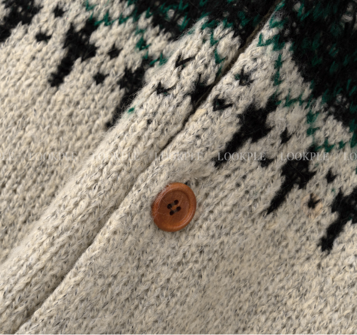  Sharp Iceland Nordic Knit Cardigan