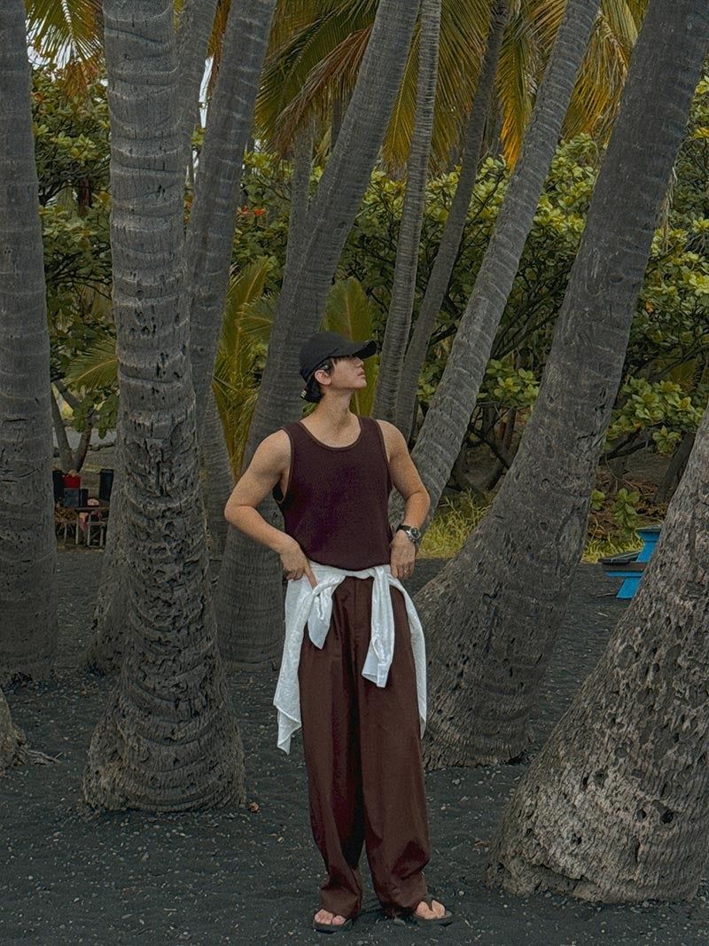 ASCLO Hello Linen Two Tuck Pants (5color)