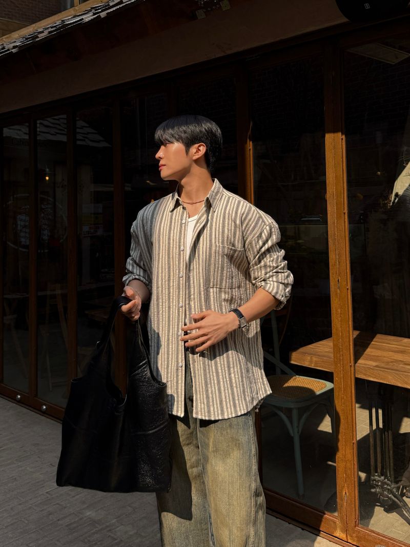 Settle stripe shirt