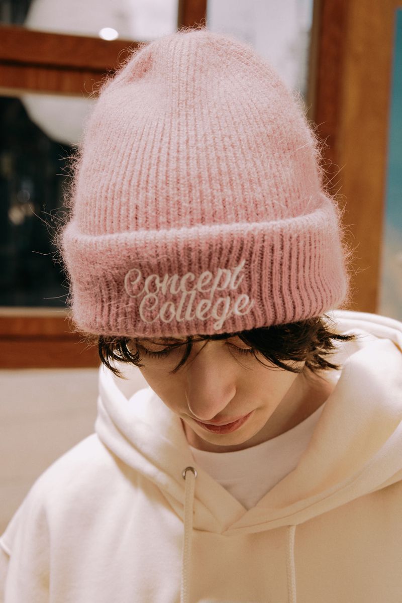 Soft Angora Light Purple Beanie [Unisex]