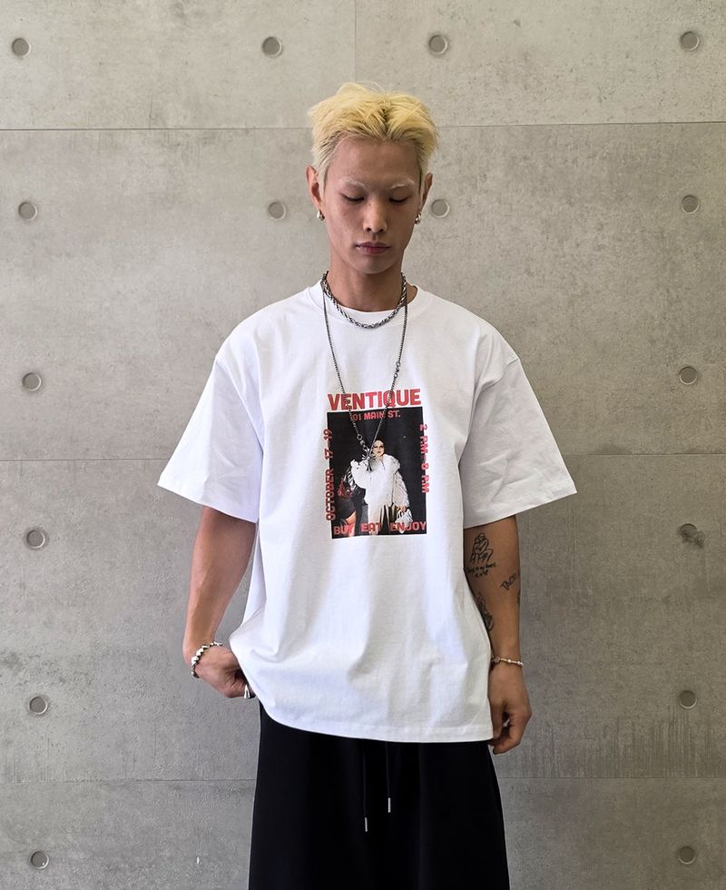 VENTIQUE（ベンティーク）の「VENTIQUE Enjoy Tシャツ 2color（トップス）」