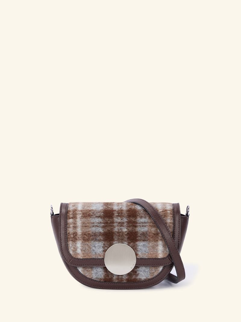 Lottie Check Crossbody