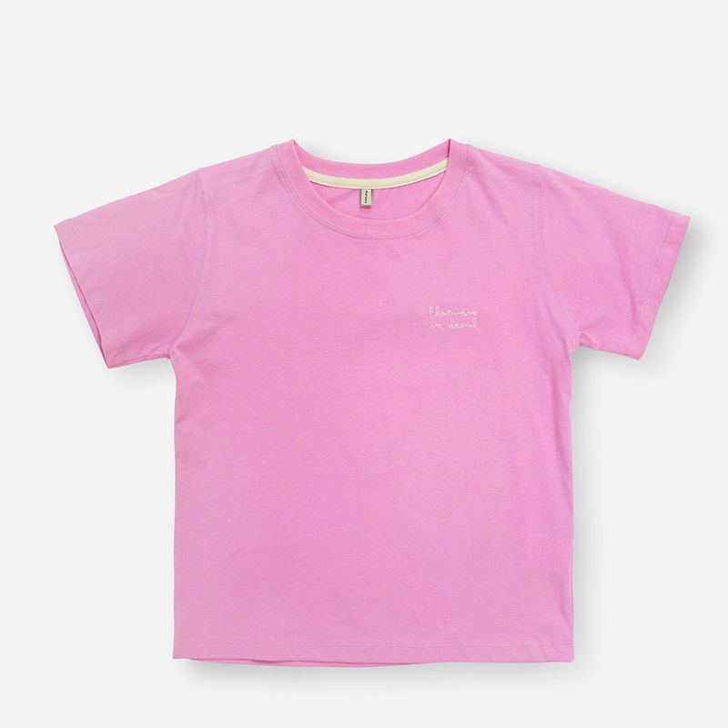 Fika Classic Logo T-Shirt Pink