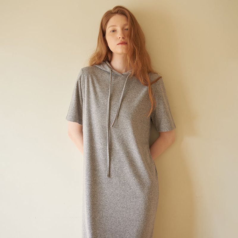 CORCA（コルカ）の「Hood Half One piece Grey（Dresses）」