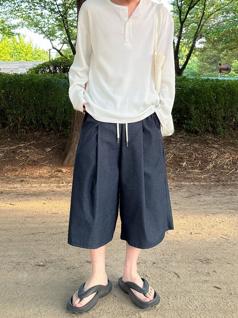 Cleam balloon 7 bermuda denim