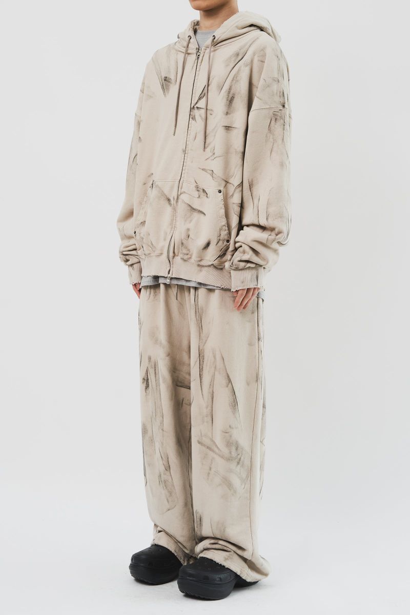 Dirty Scratch Banding Pants (3color)