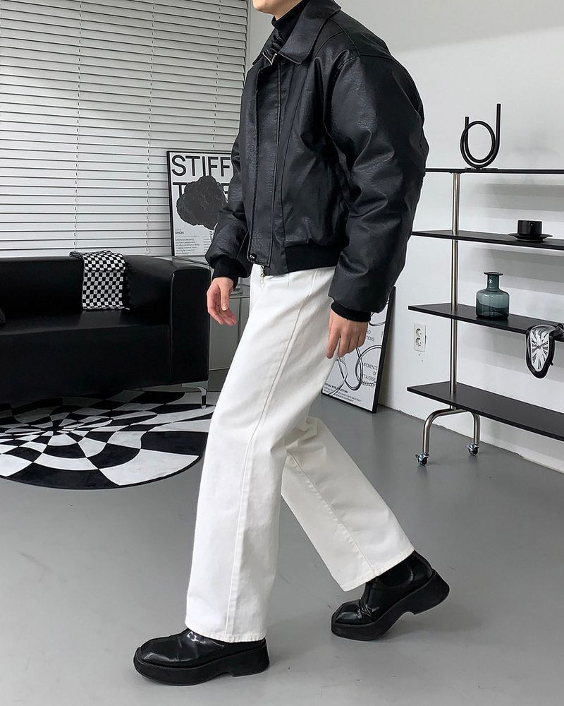 PS Chief Leather Bonding Jumper (3 colors)