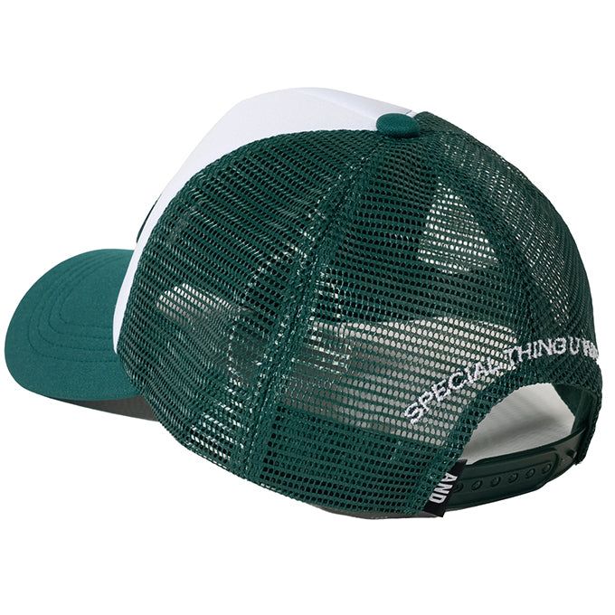 GREEN ATHR TRUCKER CAP
