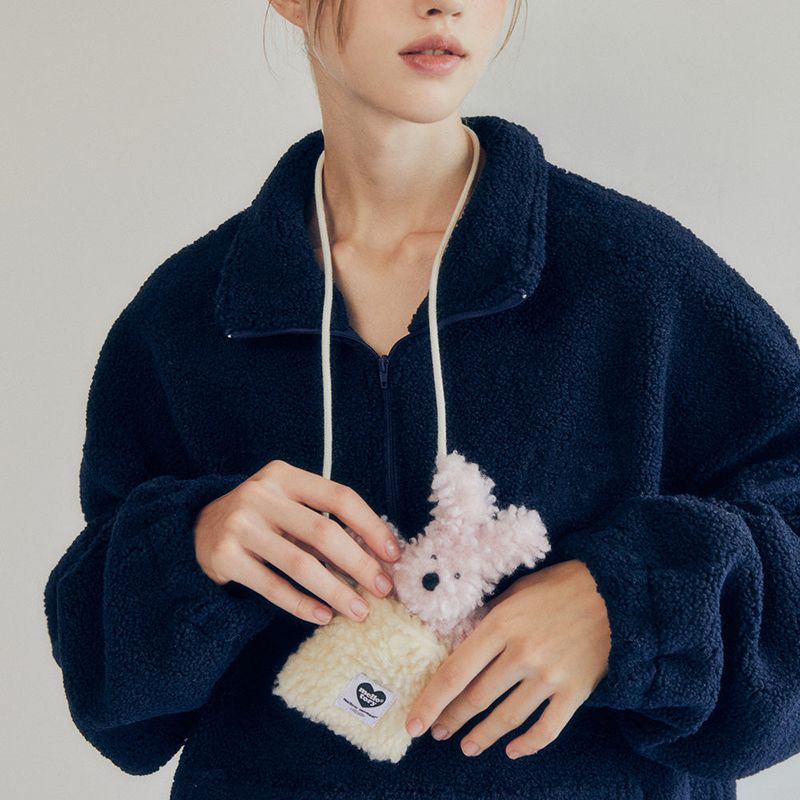 [SEVENTEEN JUN PICK] COMPACT NECKLACE BAG (IVORY)