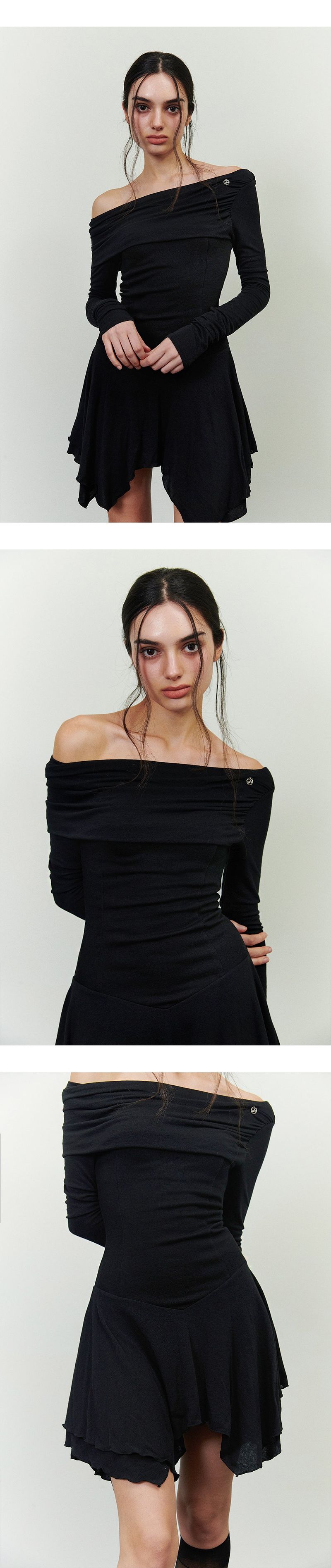 ROSIE NYMPH DRESS black