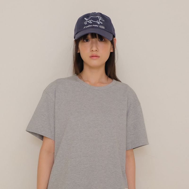 Navy Washing Puppy Cap
