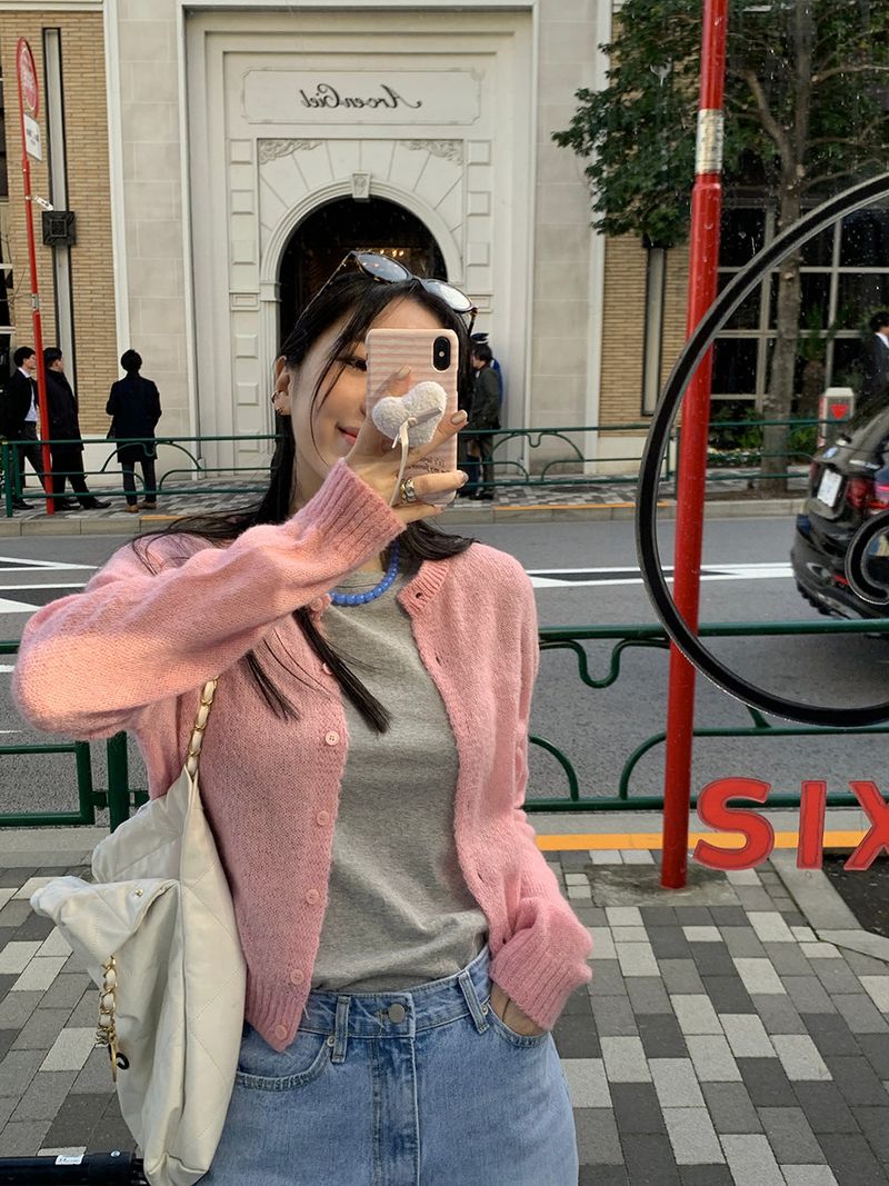 [MADE] Hashh wool round cardigan