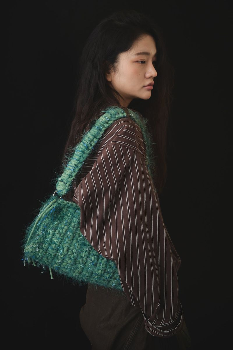 WOOLLY BAG_green