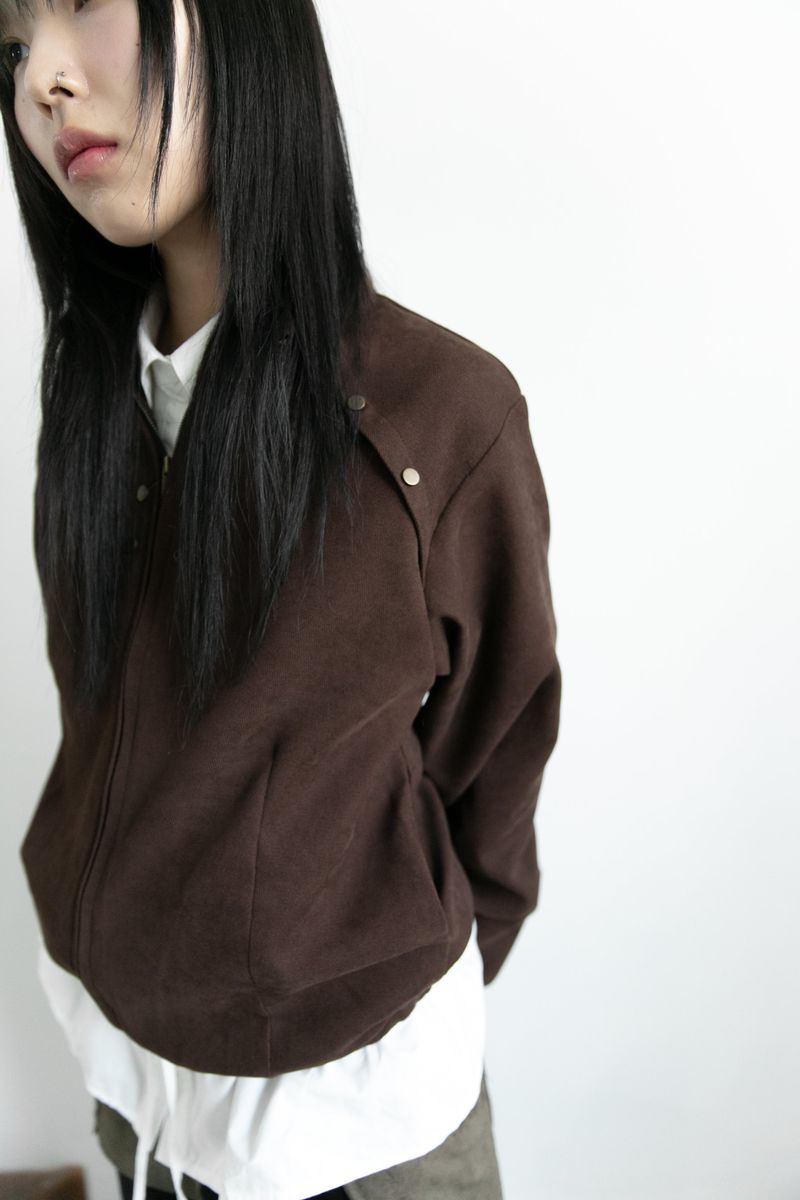 snap point casting jumper(2colors)