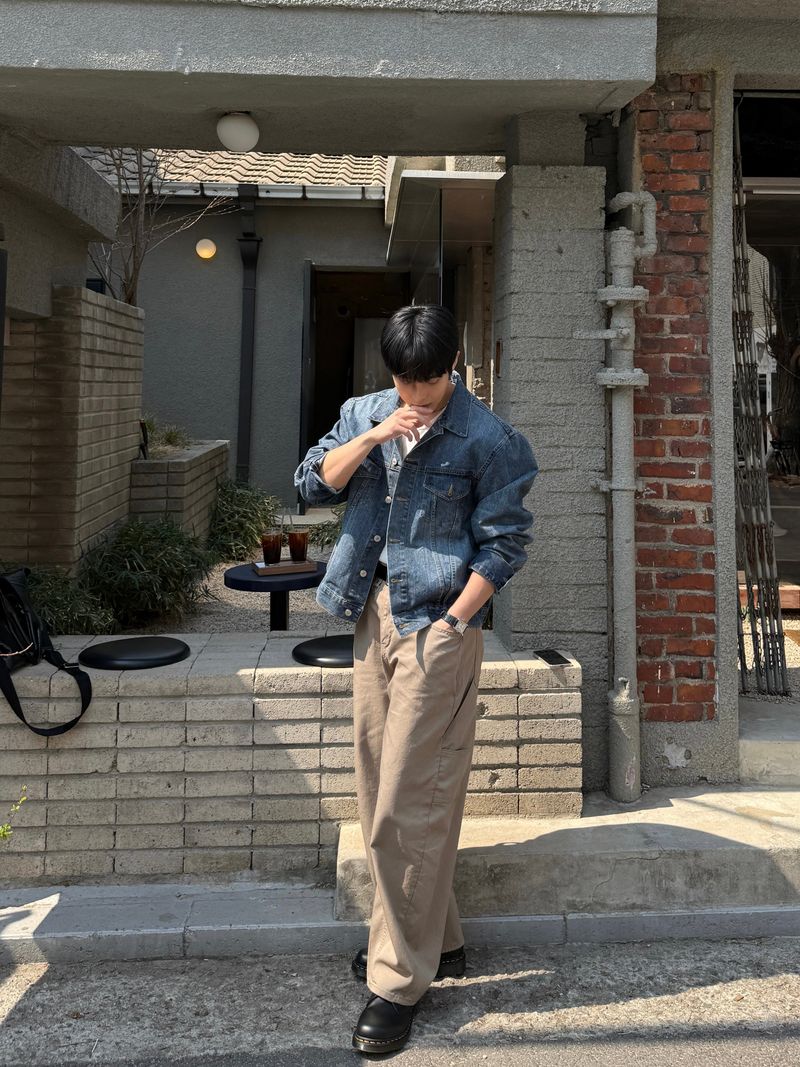 D-ring puttige curved pants