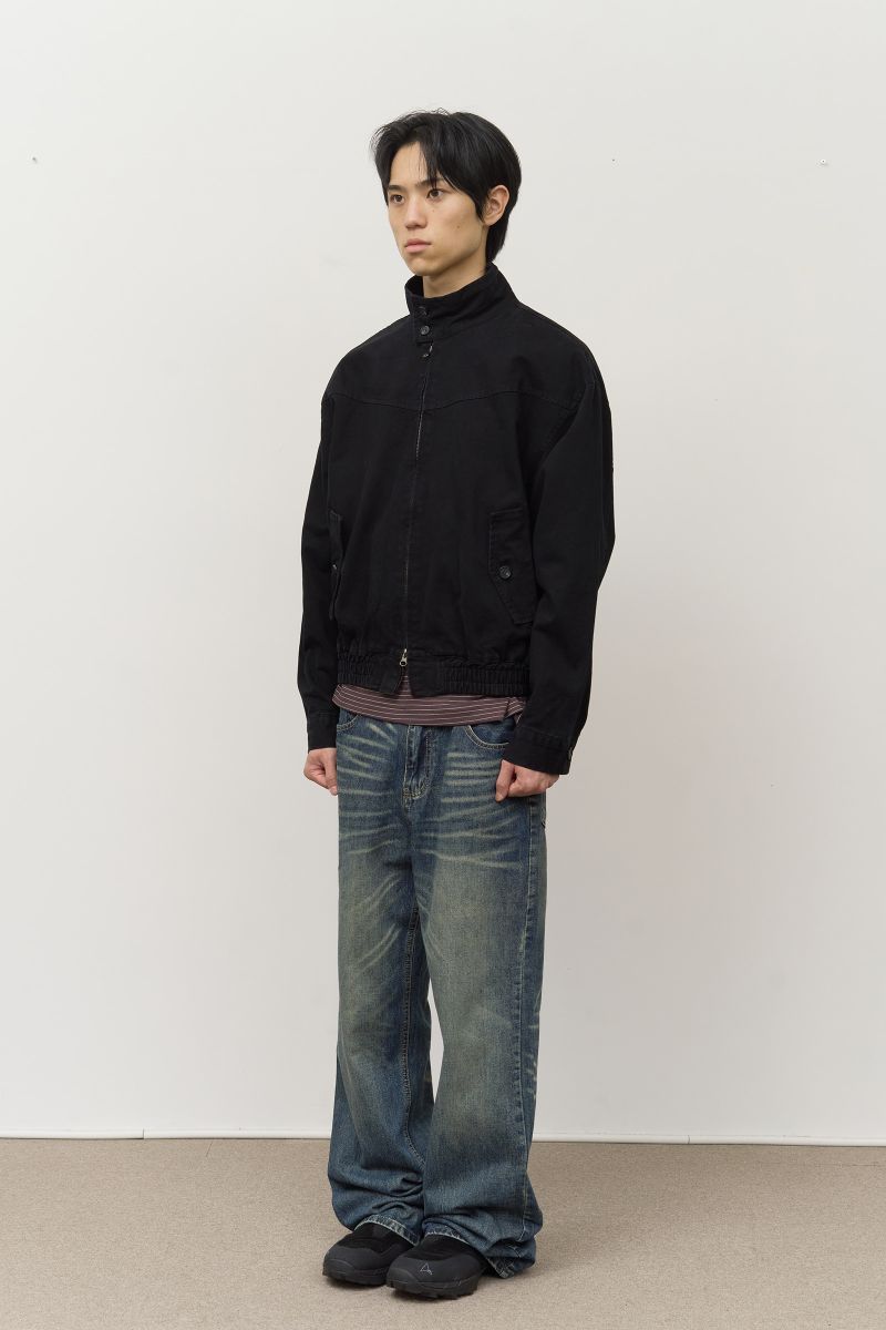 Flask Crack Denim