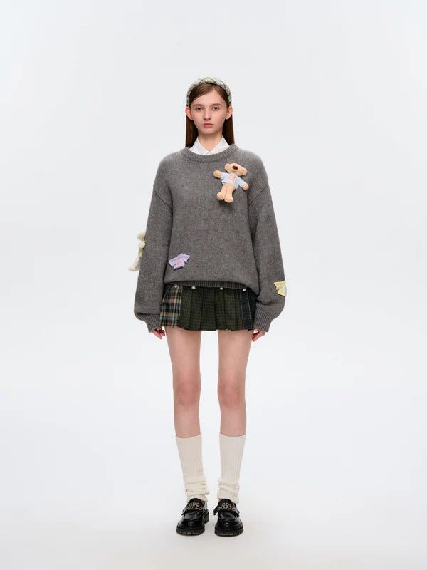 13DE MARZO(トレセ・デ・マルゾ)の「13DE MARZO Wearable Bear Sweater(Tops)」